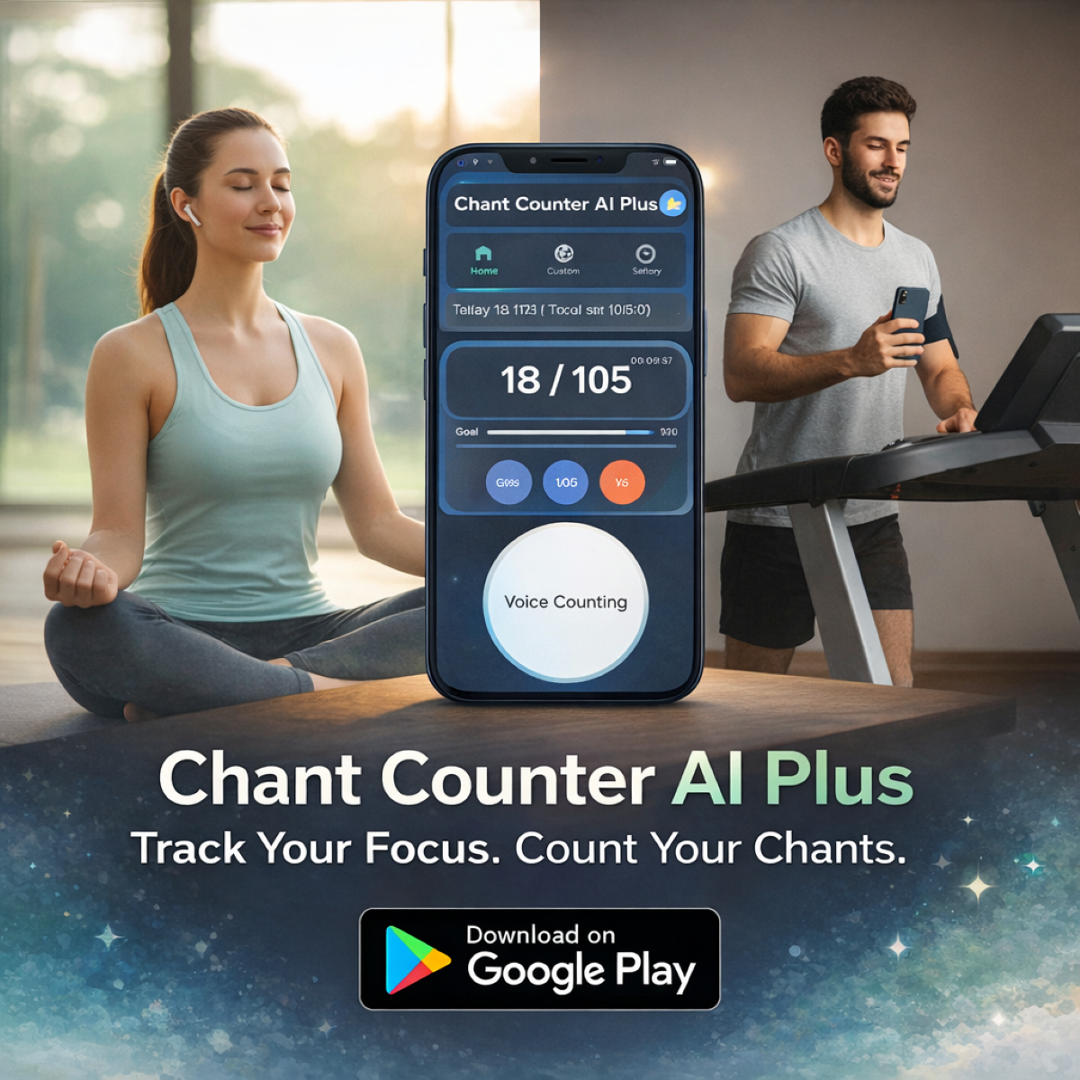 Chant Counter AI Plus App